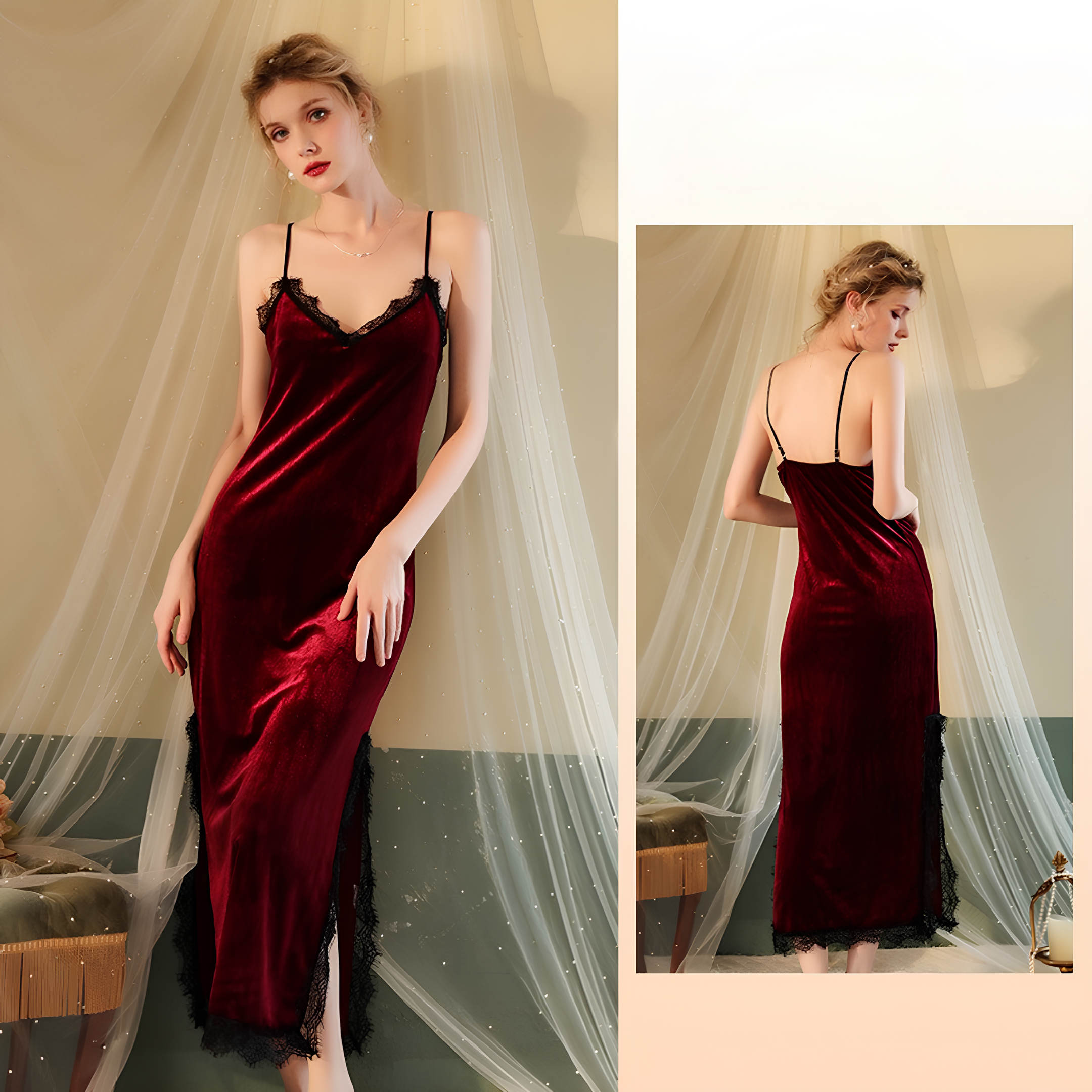 Luxe Velvet Nightdress