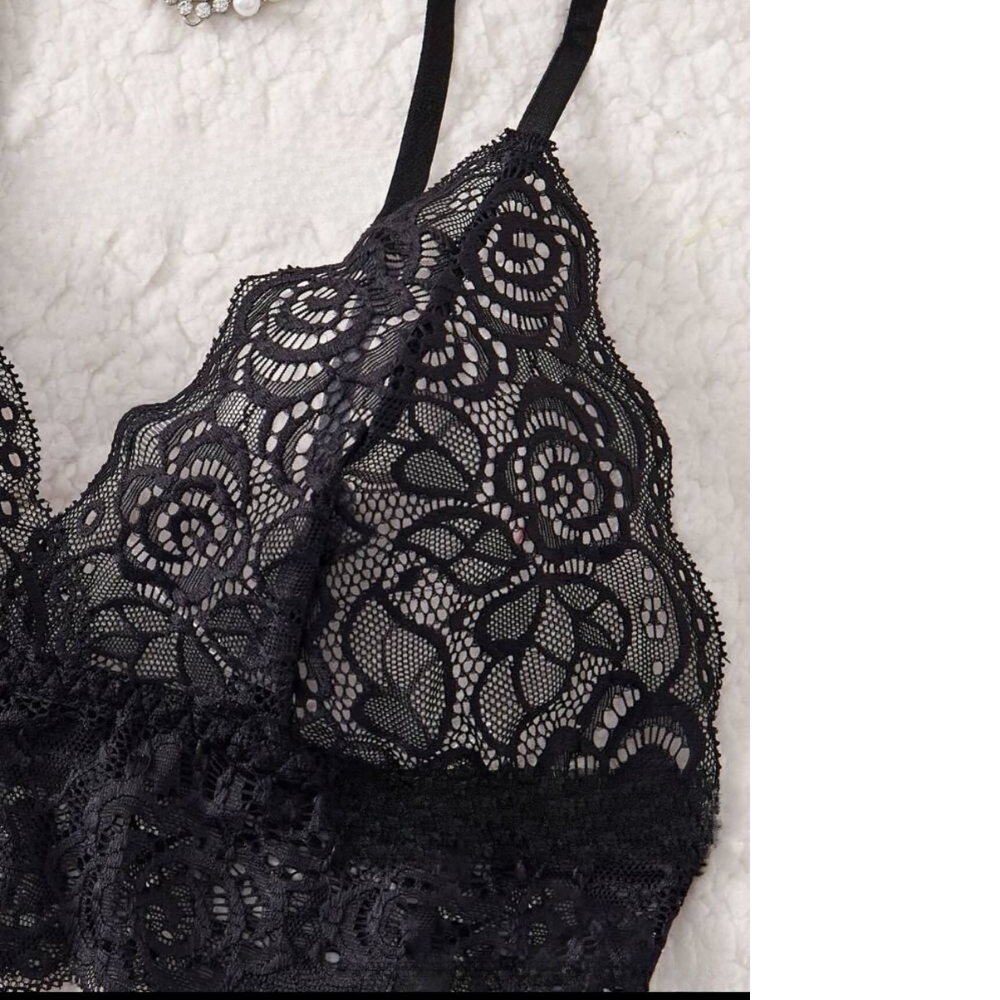 Auréa Sheer Lace 4-Piece Robe Set