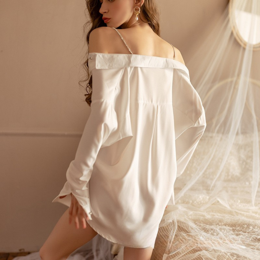 Étoffe Chic Nightdress & Thong Set