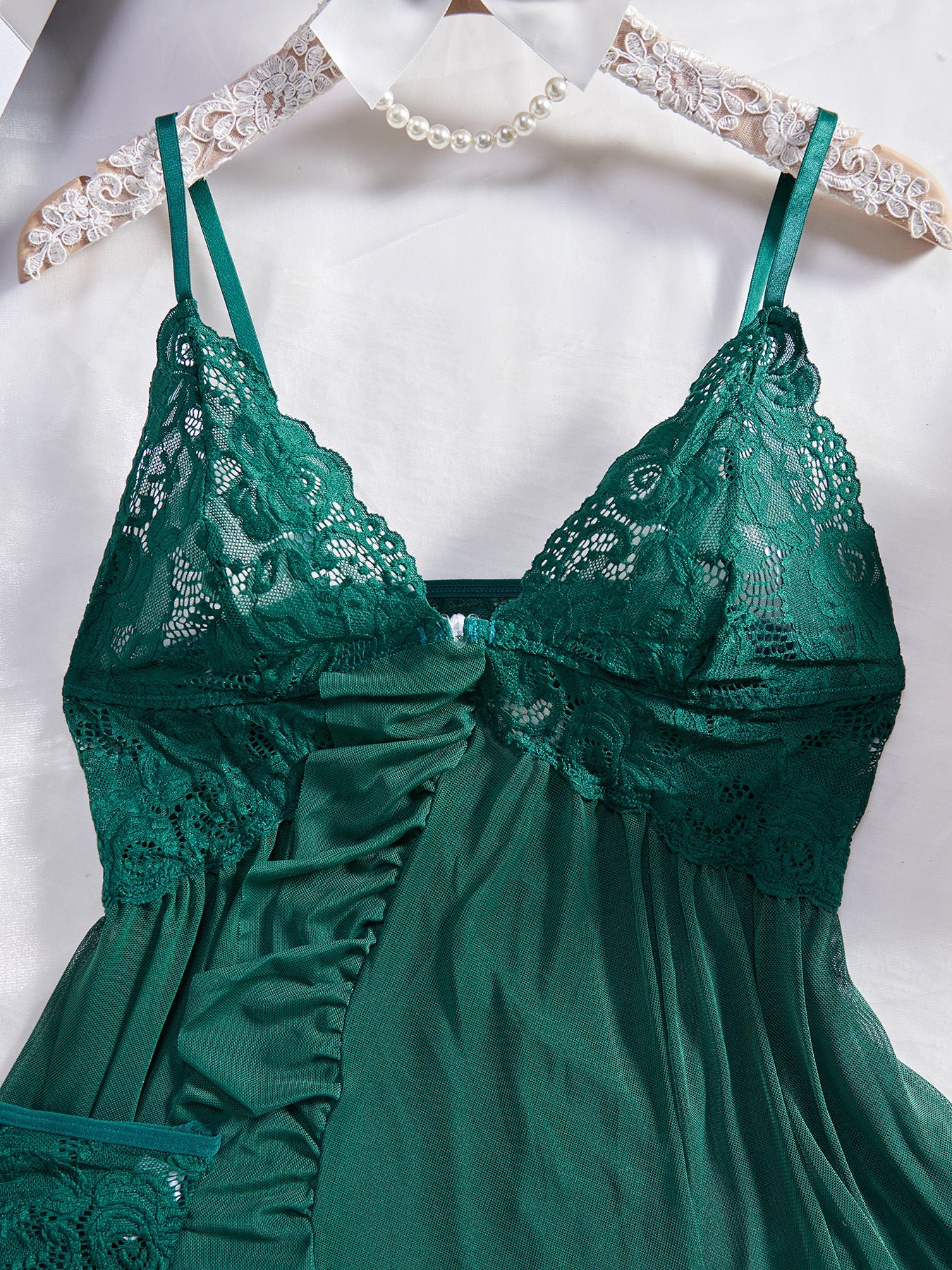 Notte Eleganza Nightdress & Thong Set