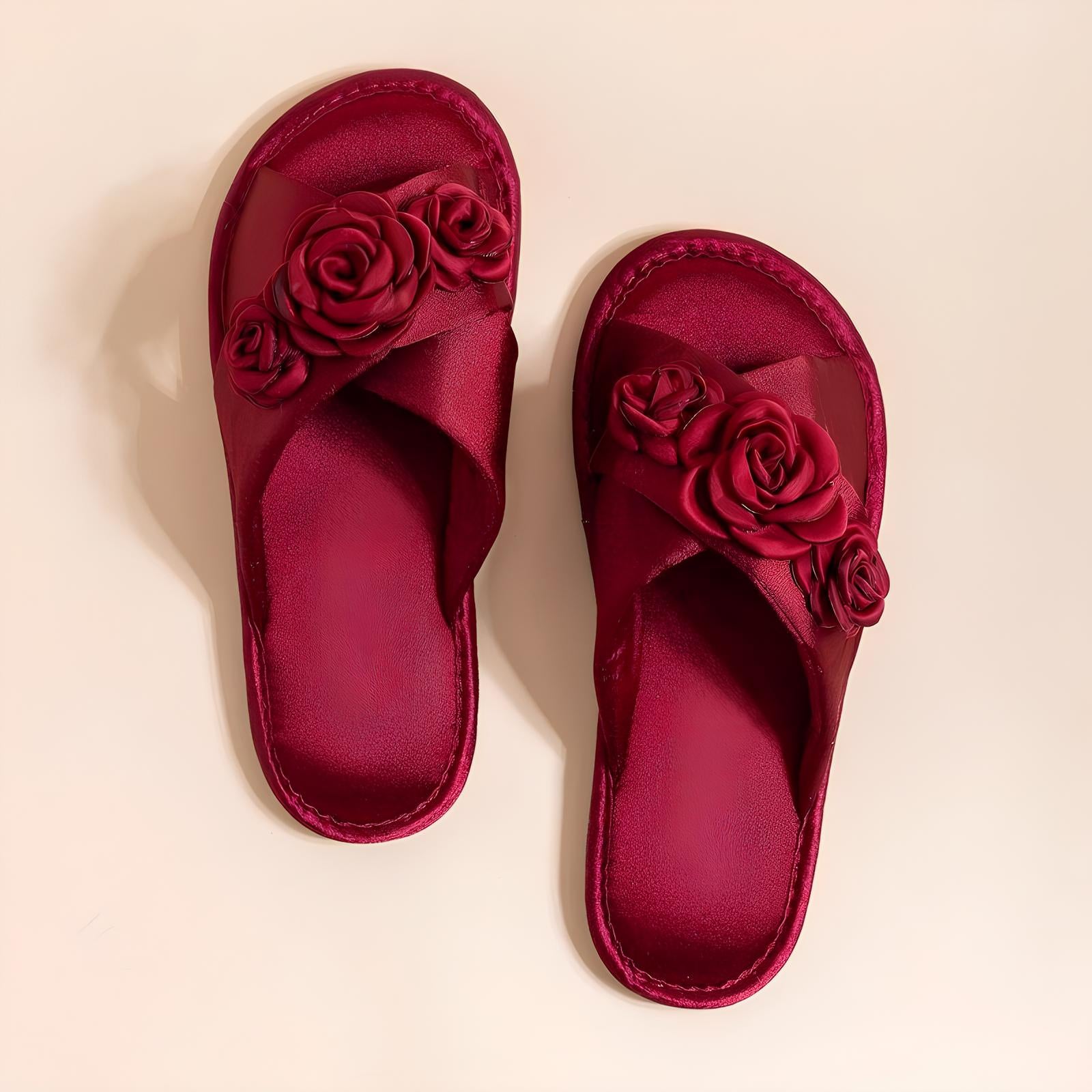 Luxe Satin Couple Slippers