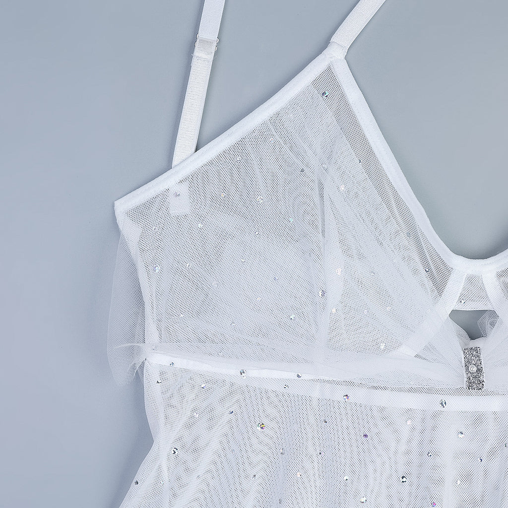 Moonlight Glow Nightdress & Thong Set