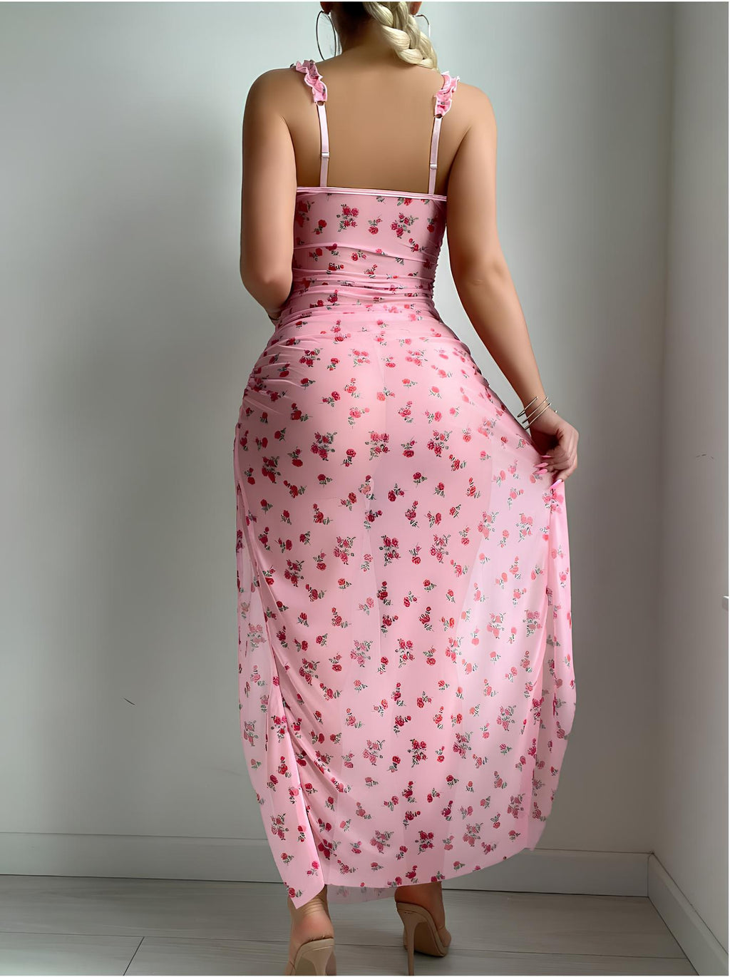 Arielle Étoile Nightdress & Thong Set