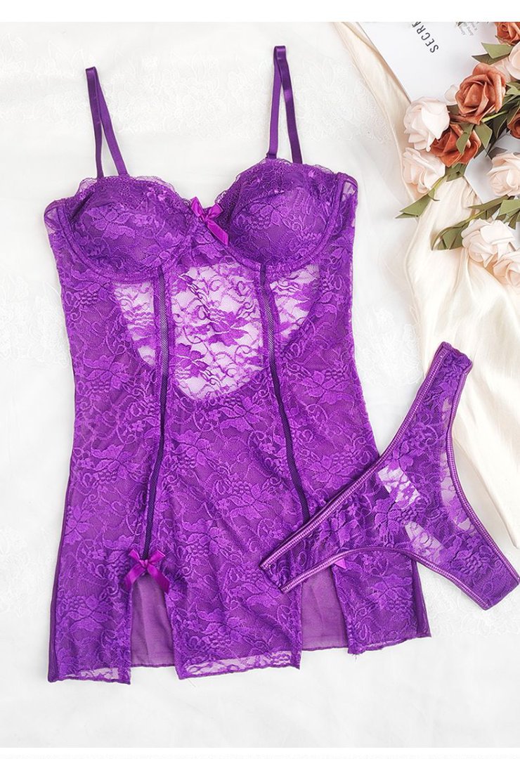 Maison Élise Nightdress & Thong Set